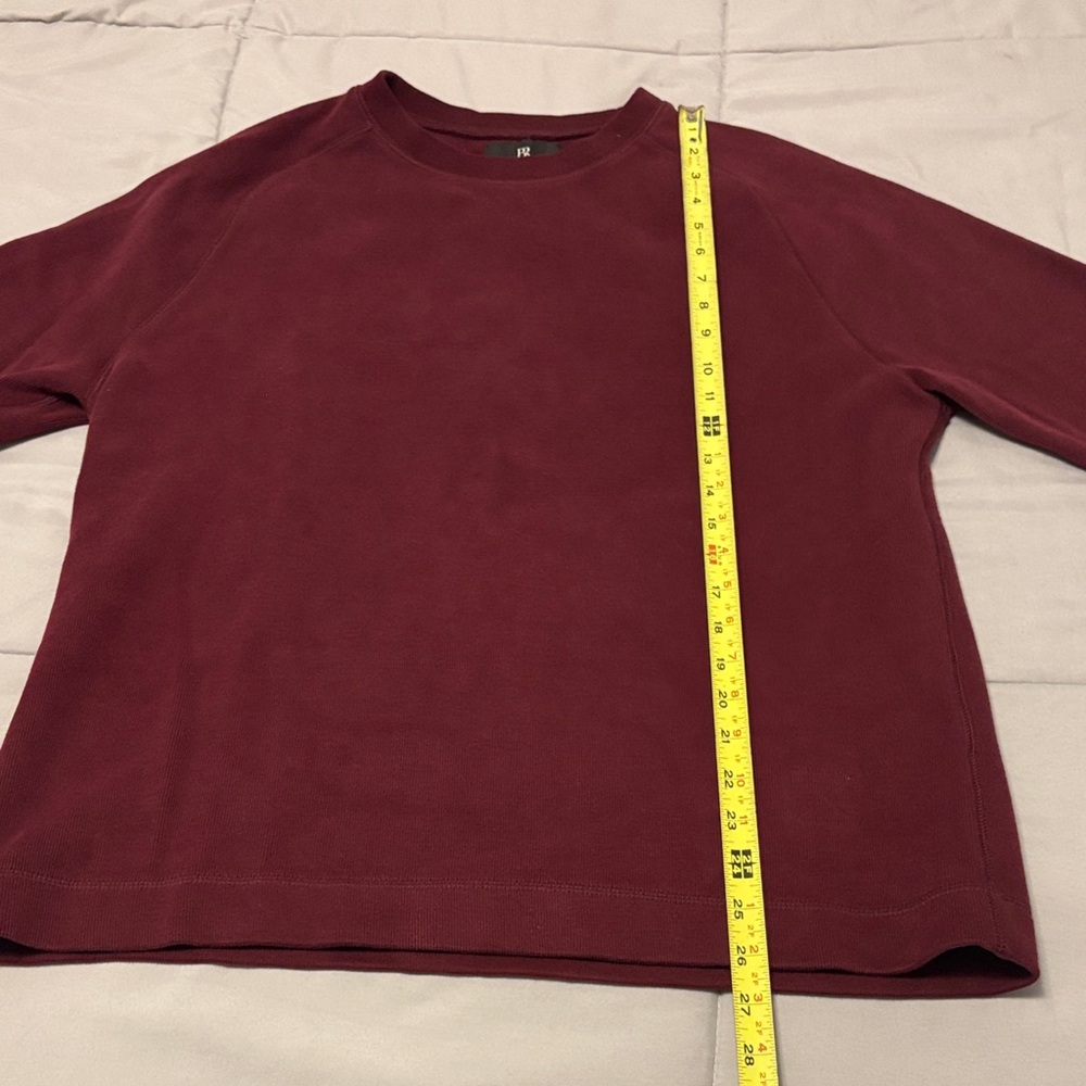 Banana Republic Deep Red Long Sleeve Top